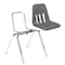 Virco 9000 Series 16" Classroom Chair, 2nd Grade - 4th Grade with Nylon Glides - Black Seat 9016 - alternate 4
